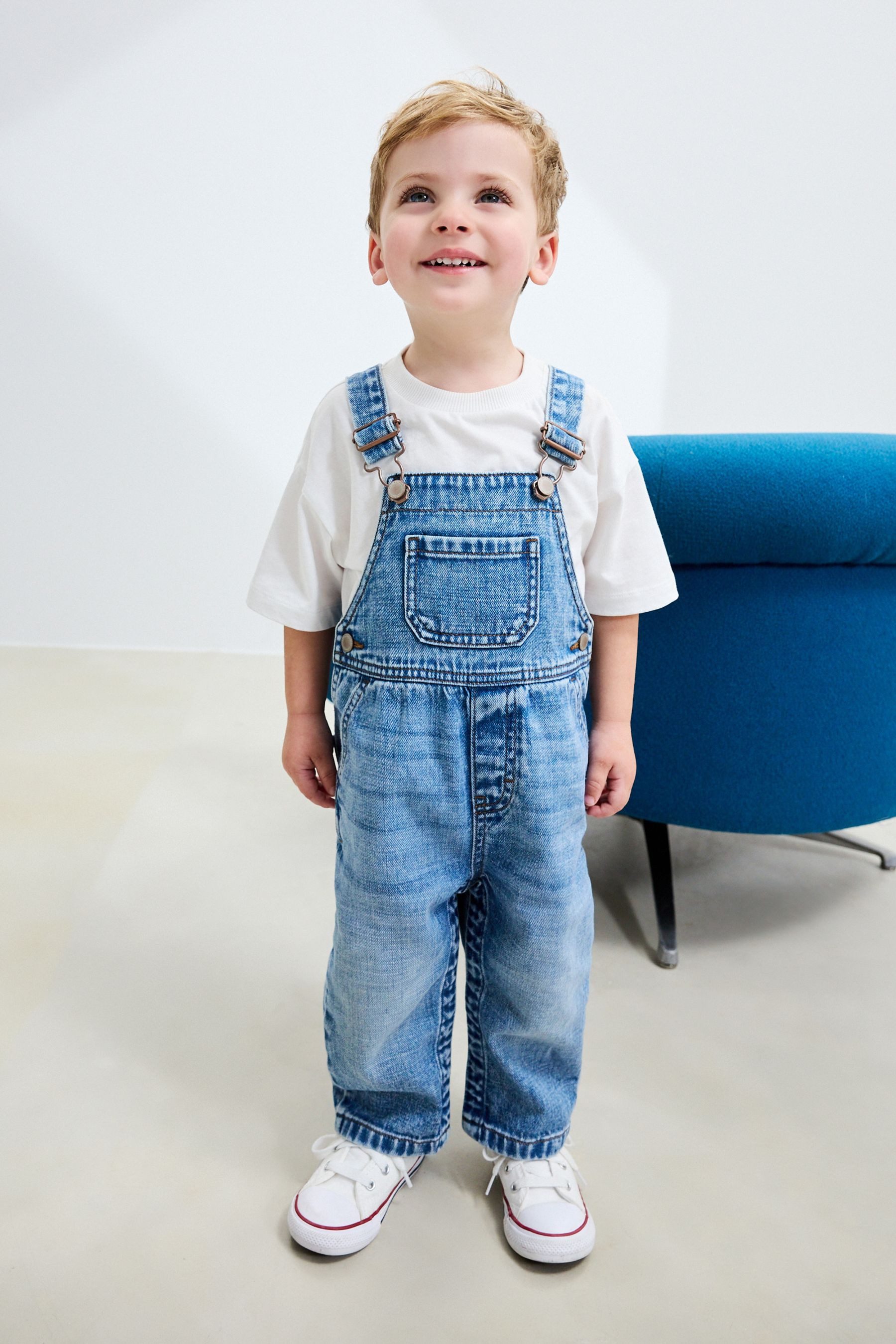 Next Jeanslatzhose Denim-Latzhose (1-tlg) günstig online kaufen