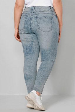 Janet & Joyce Regular-fit-Jeans Jeans Slim Fit Vintage Look 5-Pocket