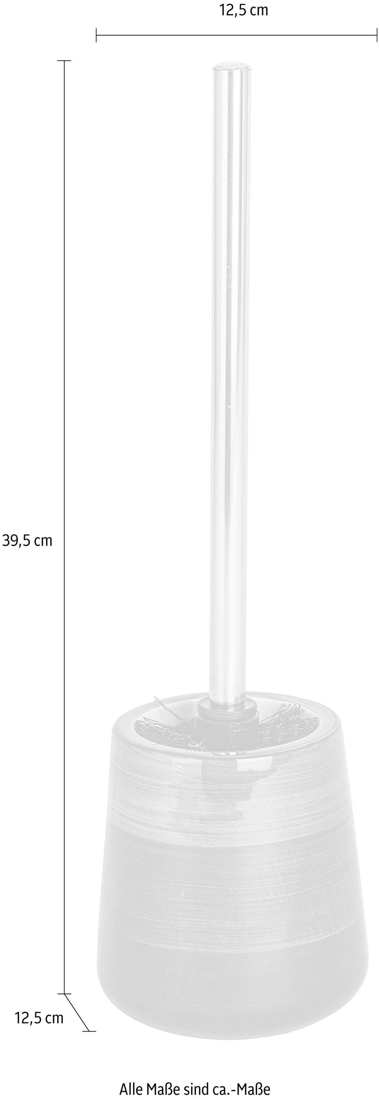 WENKO WC-Garnitur Pottery, Bürstenkopf-Durchmesser 7,5 cm günstig online kaufen