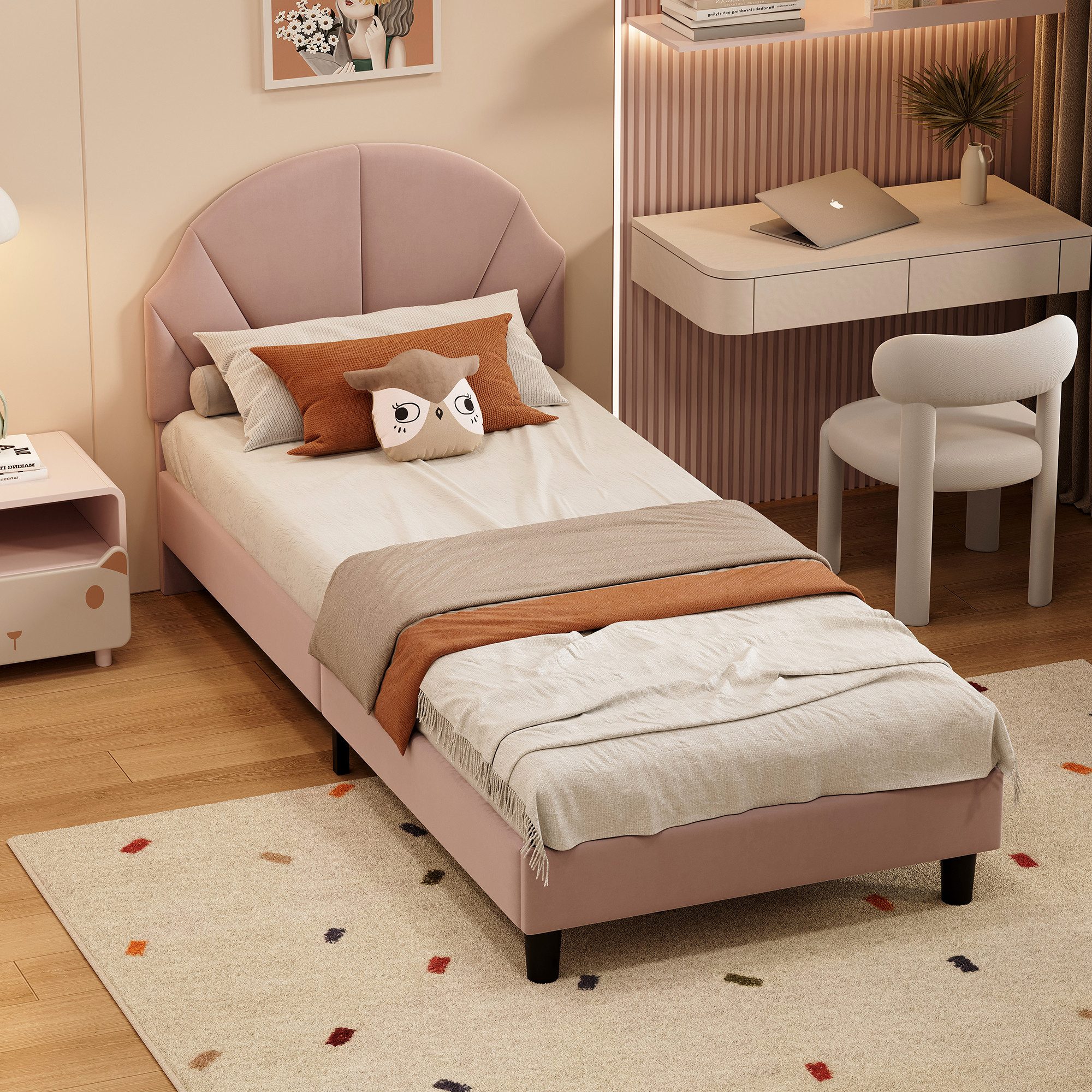 Furnishings Home Polsterbett Einzelbett Polsterbett Jugendbett günstig online kaufen