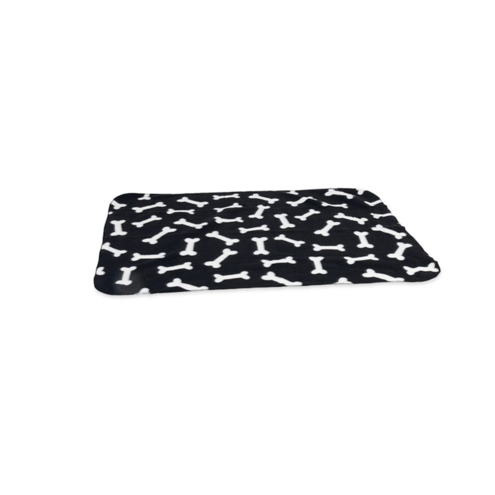 Karlie Tierdecke Karlie Flamingo Fleecedecke Milda - 100 x 70 cm Farbe: Schwarz