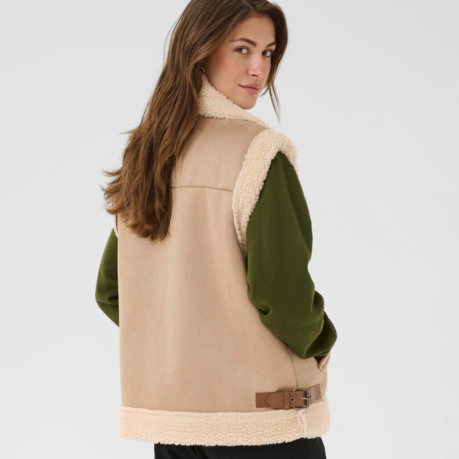 Cream Strickweste CRUma Vest