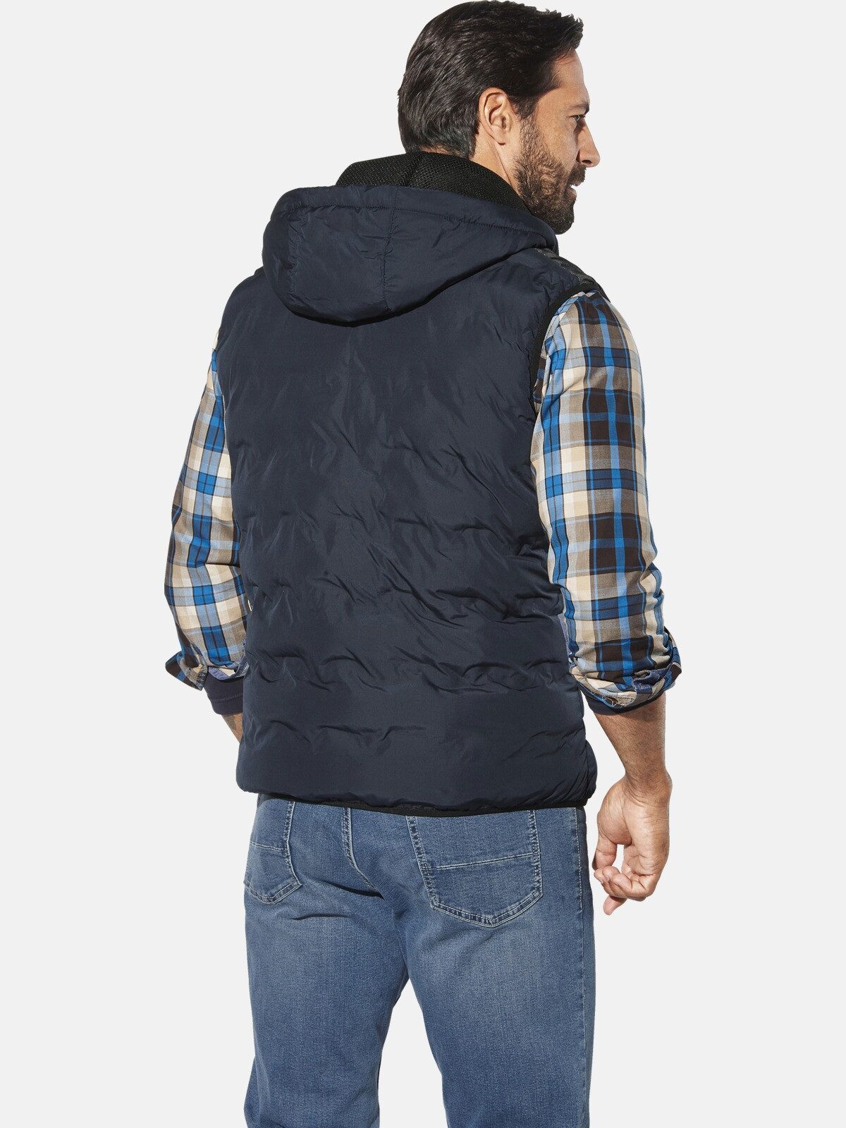 Jan Vanderstorm Steppweste ERKULF mit sechs praktischen Taschen