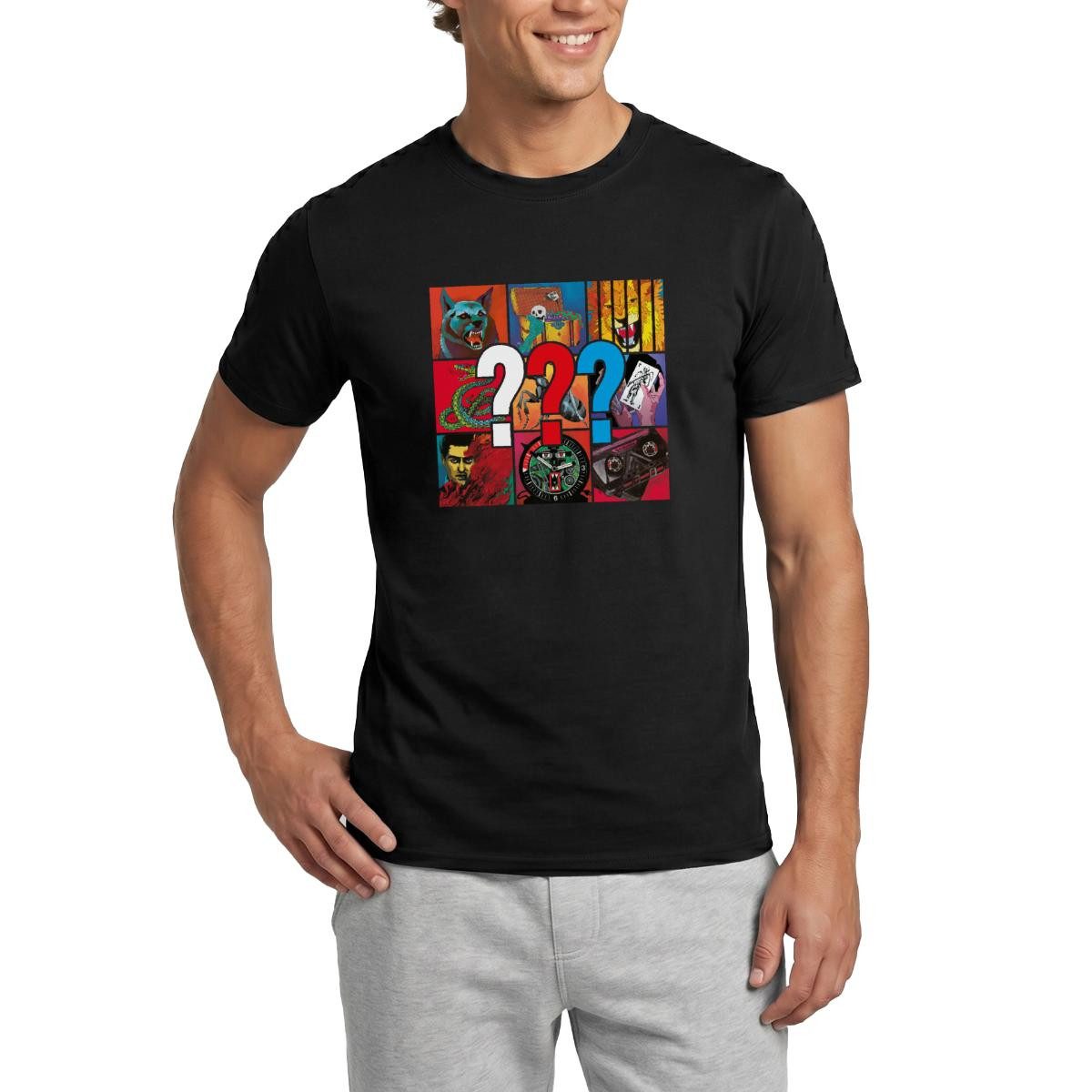 T-Shirt Die Drei Fragezeichen Covermotive Männer T-Shirt