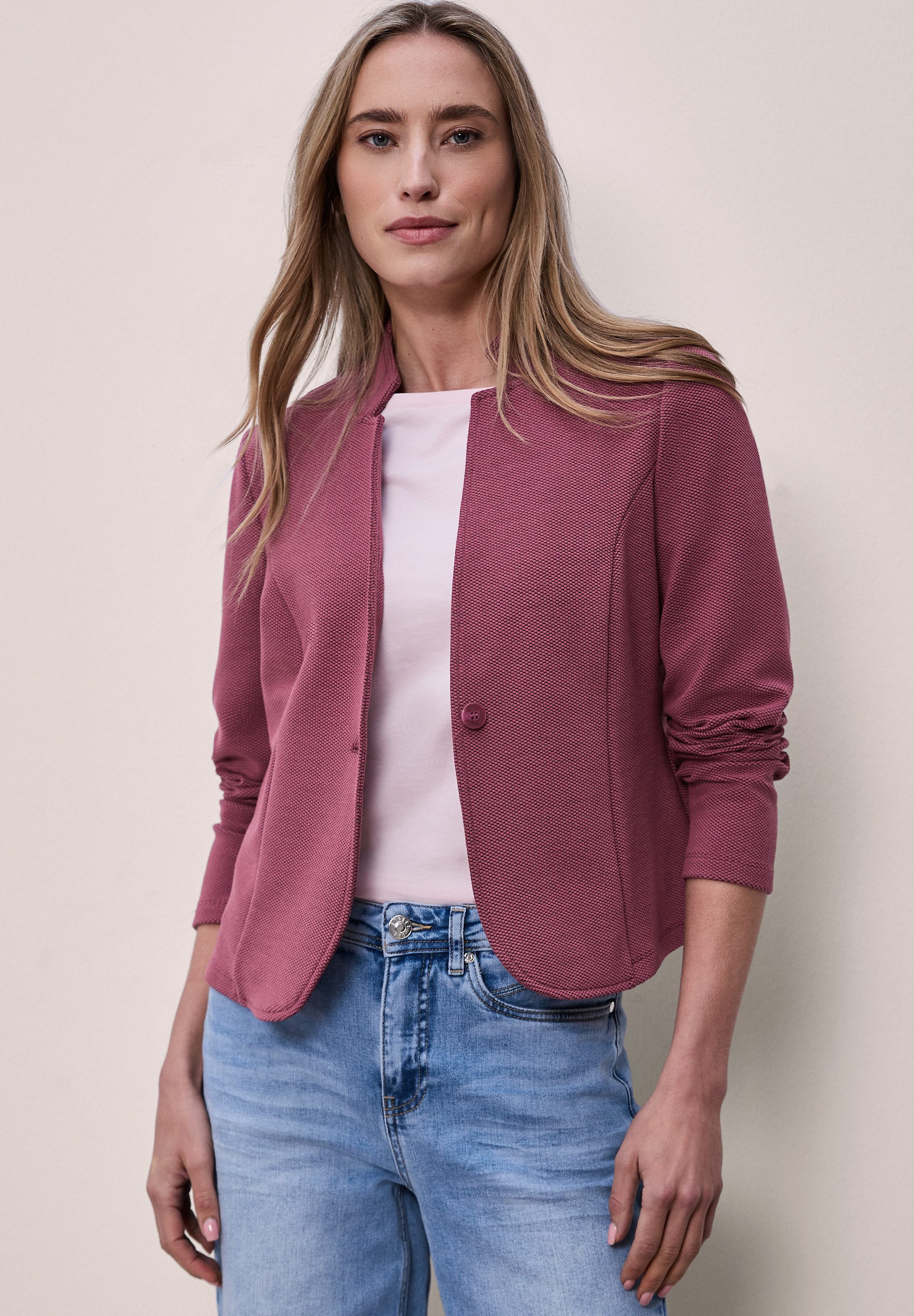 STREET ONE Sweatblazer Jersey