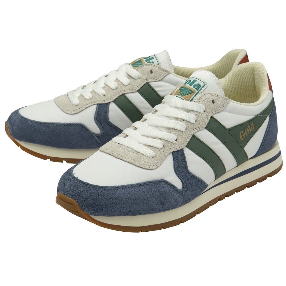 Gola Daytona Chute offweiss/blau/salbei Herren Sneaker