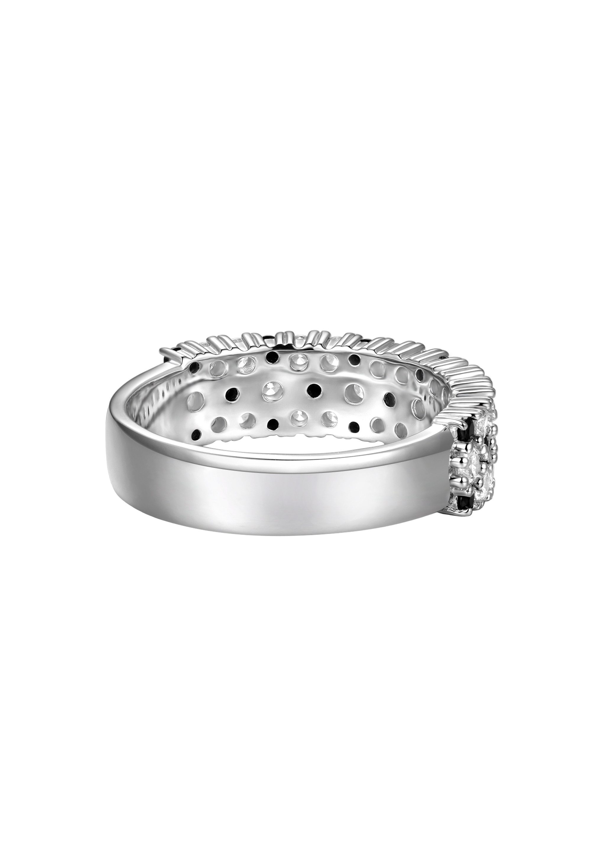 NANA KAY Fingerring Colour Love, mit farblosem Stein und mit schwarzem Stein