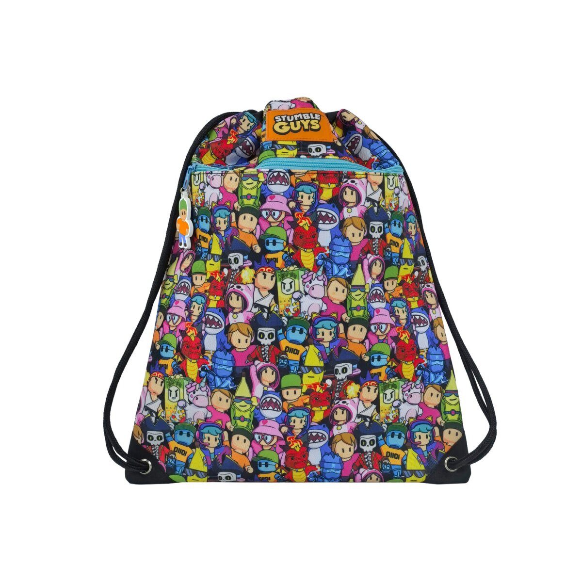 Wisam Turnbeutel Stumble Guys Turnbeutel 42x32cm Sportbeutel Kinder mit Kordelzug (1-tlg)