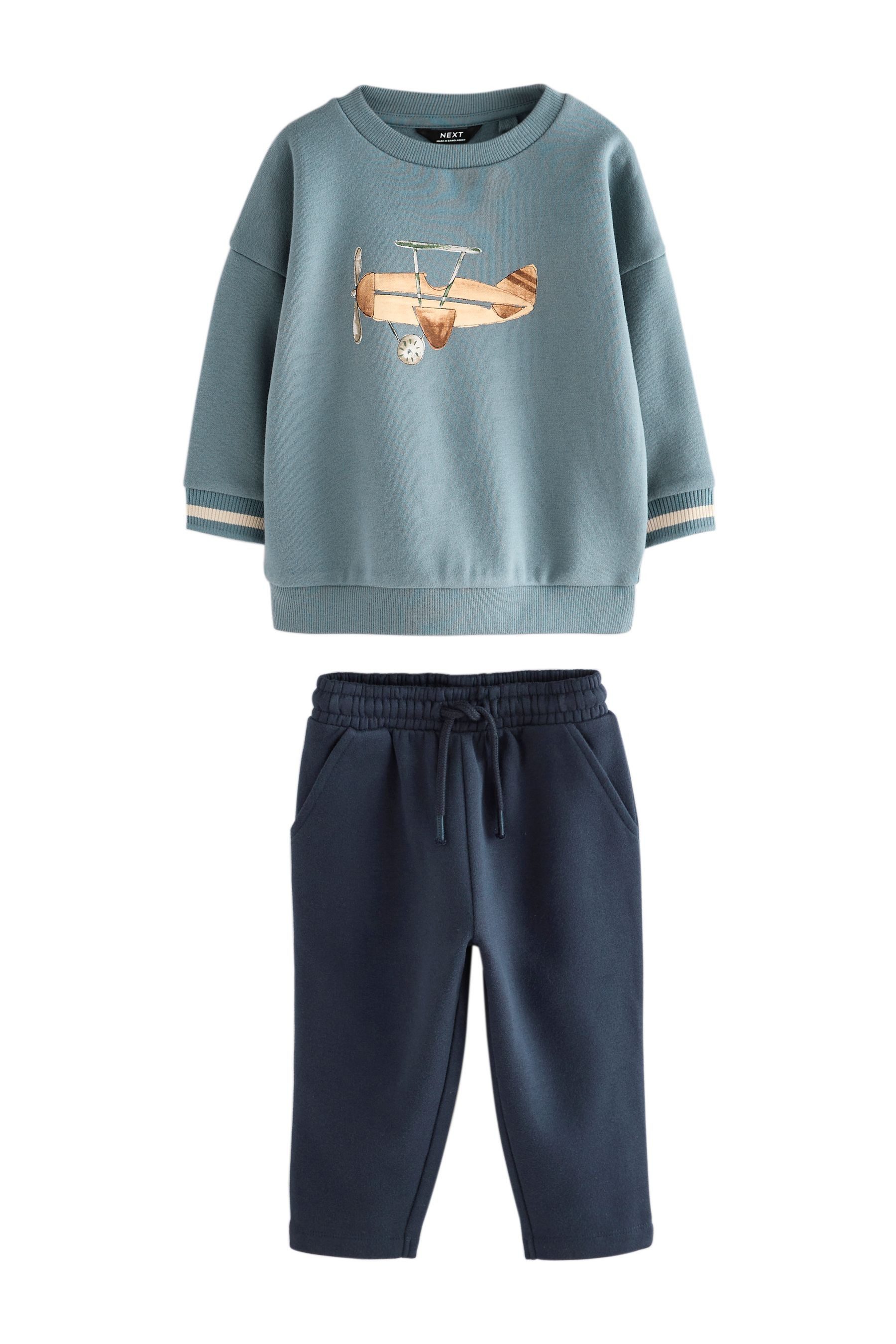Next Sweatanzug Sweatshirt mit Print und günstig online kaufen