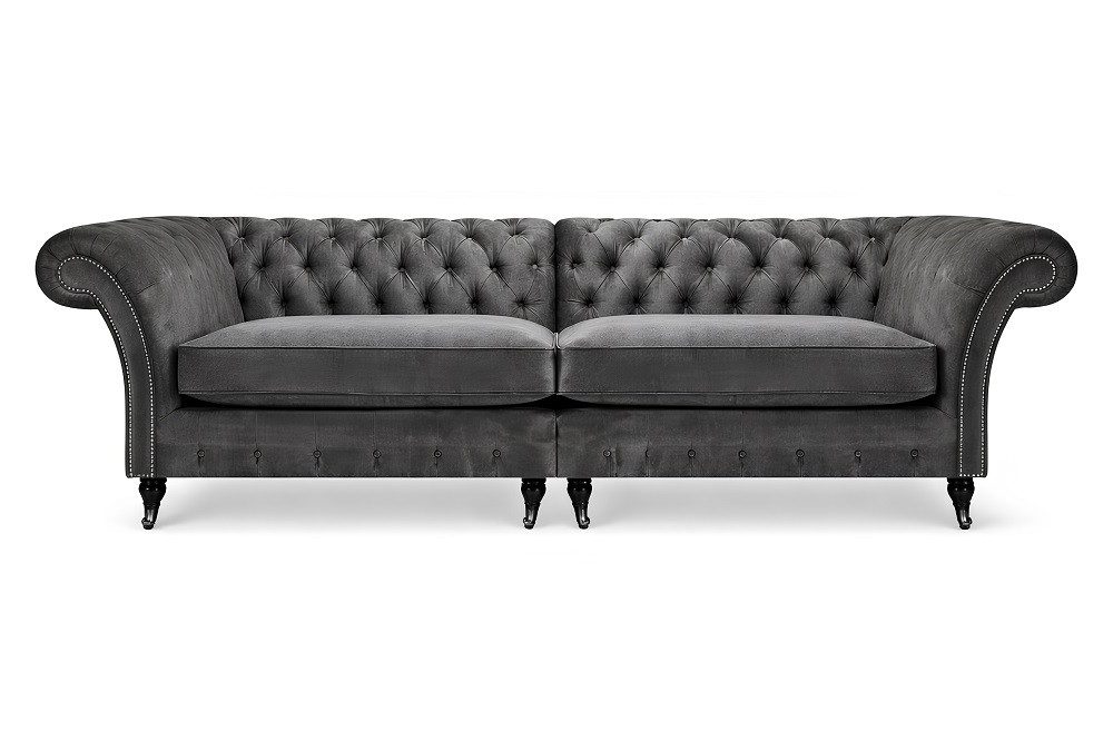 Xlmoebel 2-Sitzer Elegantes Zweisitzer Sofa Moderne Stoff-Couch Sofort, Hergestellt in Europa