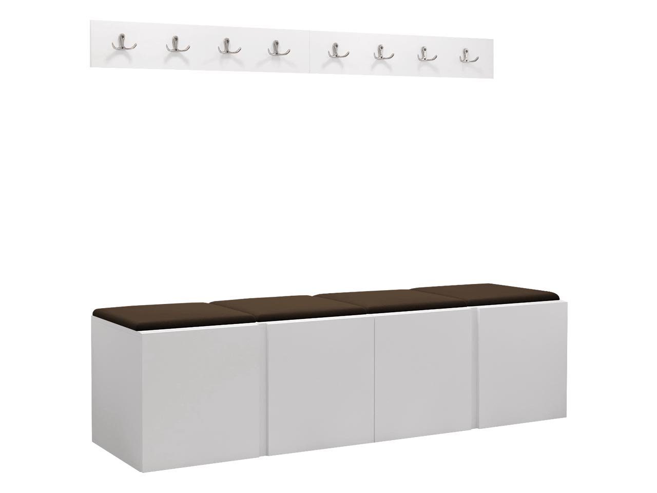 MIRJAN24 Garderoben-Set Orion VII, (Komplett-Set, 2x günstig online kaufen