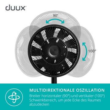 DUUX Standventilator Whisper Flex, Smart, 13dB, Fernbedienung, Oszillation, Timer