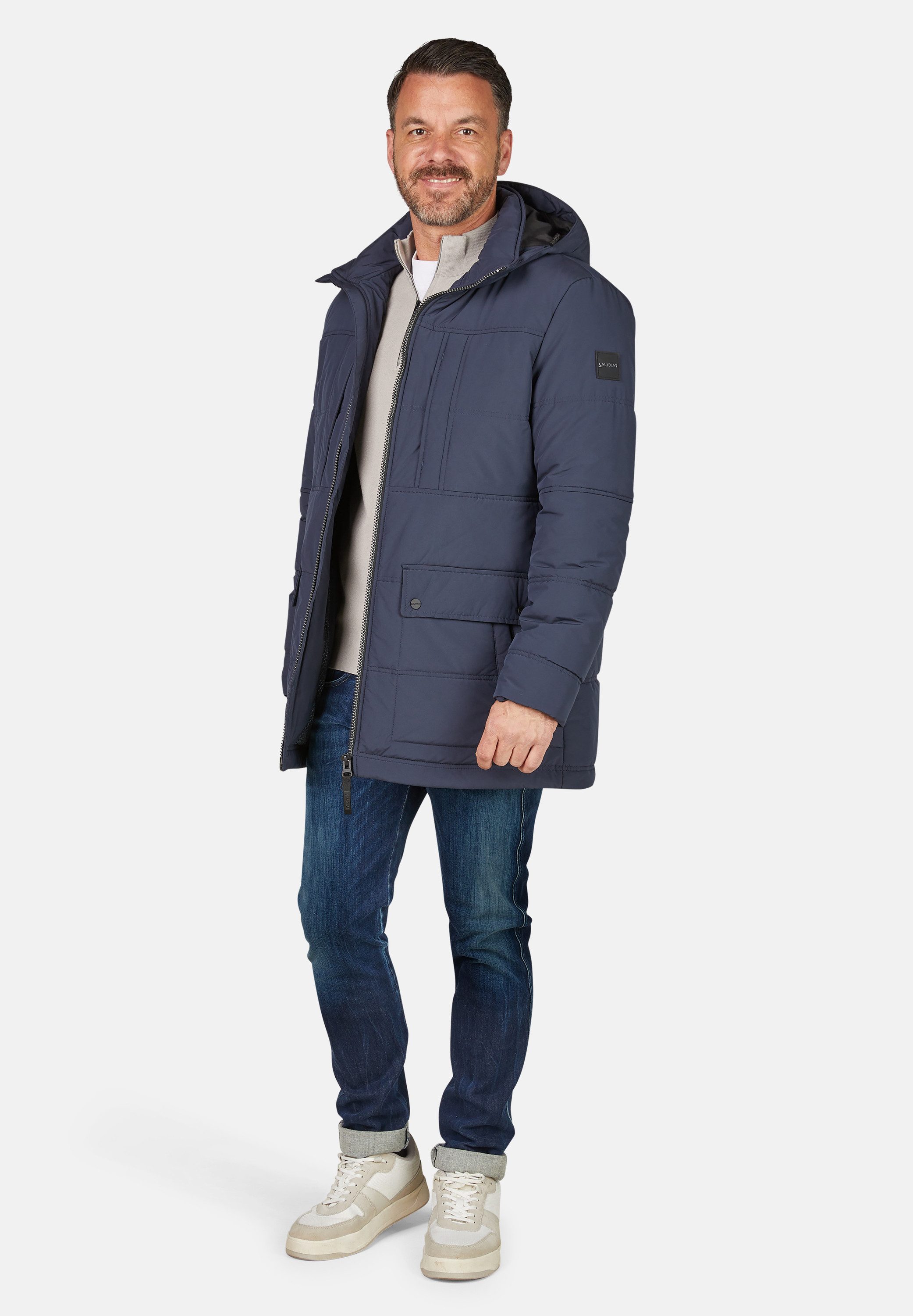 Calamar Steppjacke Lange Steppjacke