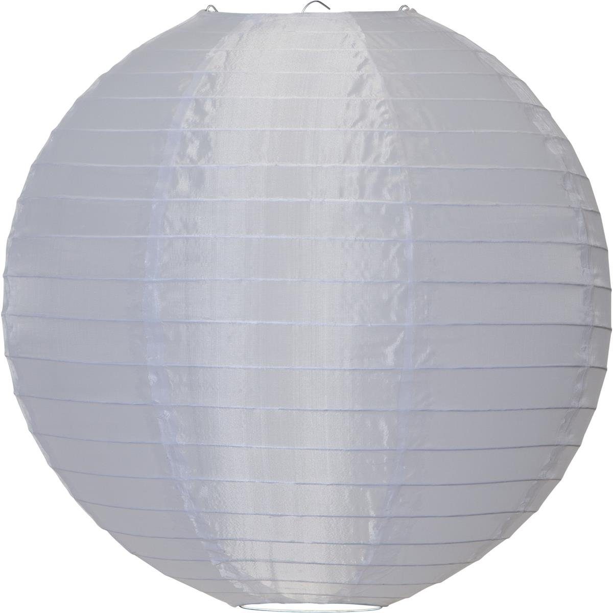 STAR TRADING LED Lampion Lampion Lampenschirm rund D: 40cm weiß für Hängefa günstig online kaufen