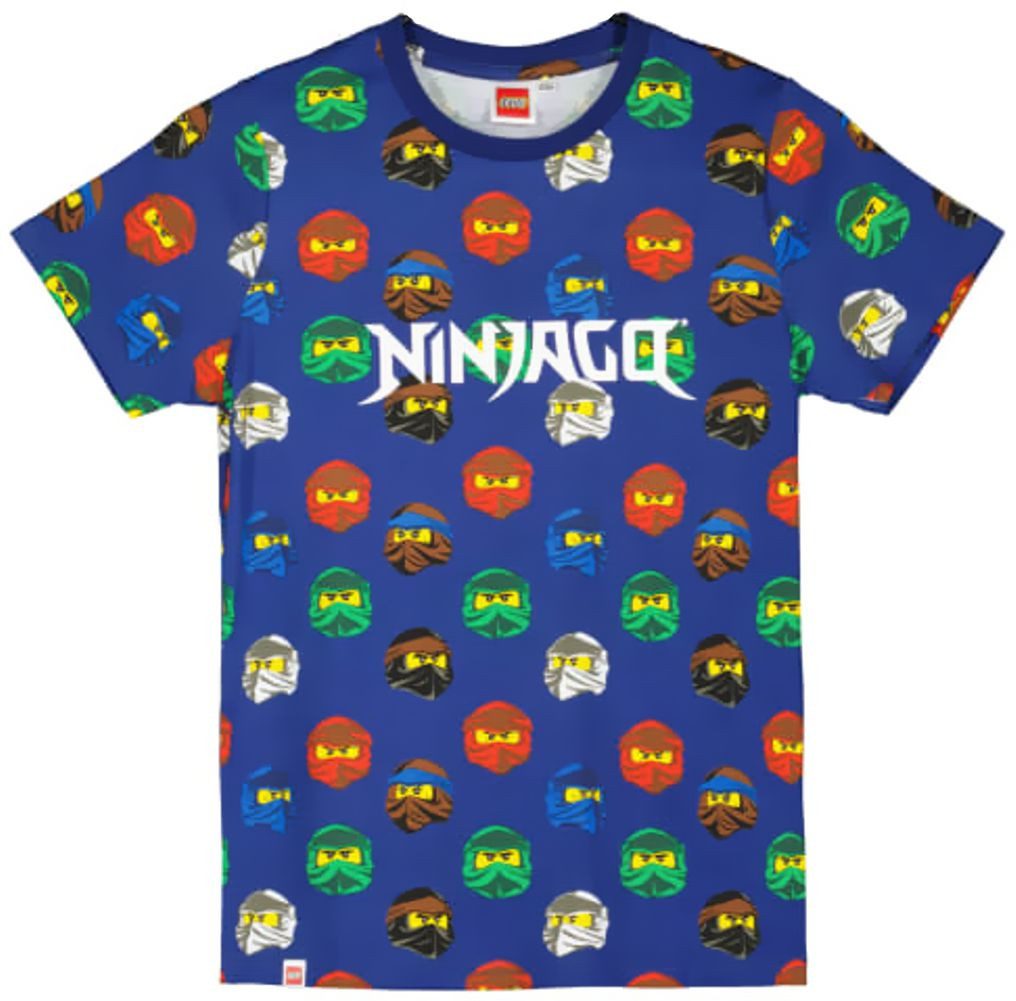 LEGO® kidswear Print-Shirt LEGO ® Ninjago T-Shirt allover Kinder Shirt Jungen 5/6 7/8 9/10