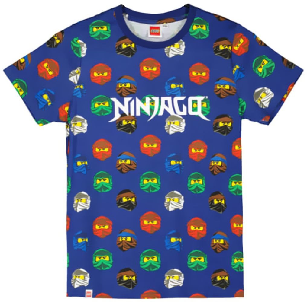 LEGO® kidswear Print-Shirt LEGO ® Ninjago T-Shirt allover Kinder Shirt Jungen 5/6 7/8 9/10