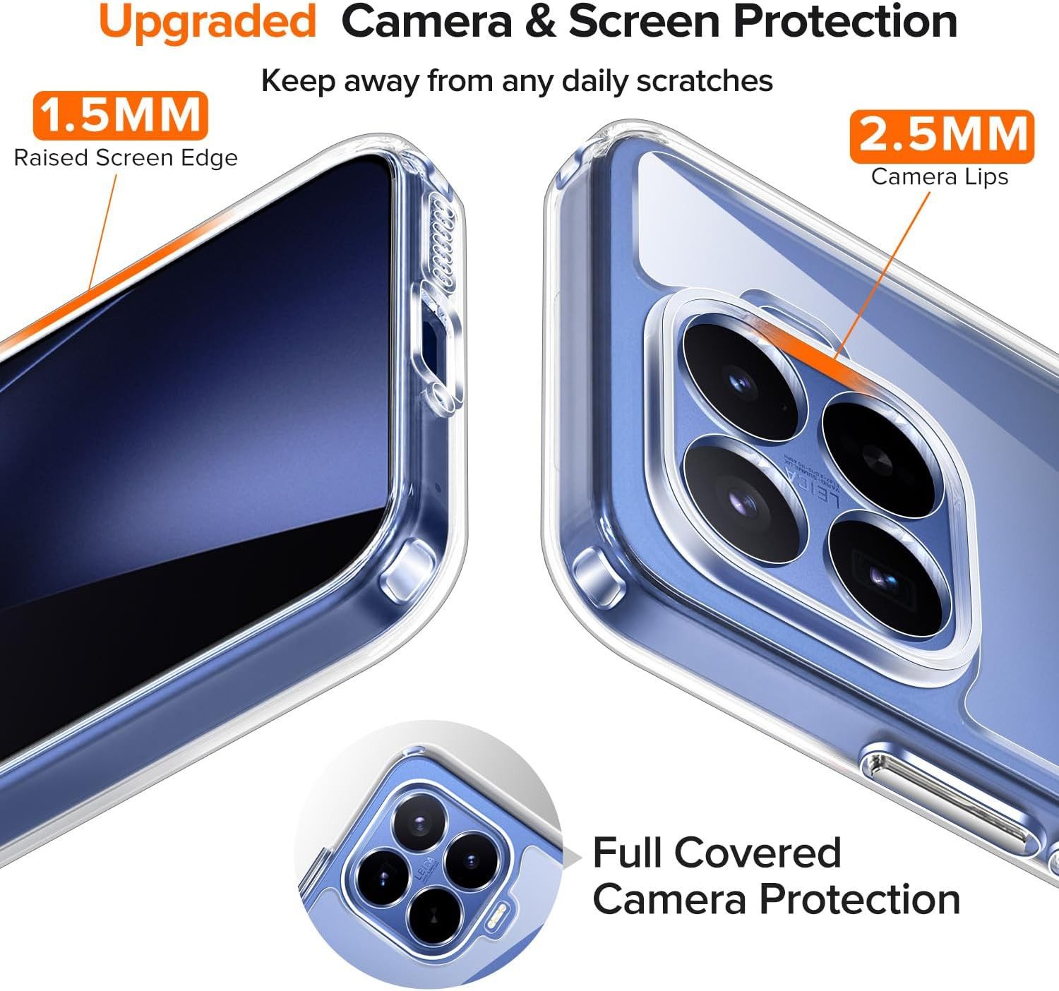 Widmann-Shop Smartphone-Hülle Xiaomi 17T, 17T Pro Hülle 5G Case Transparent – Bild 2 von 5
