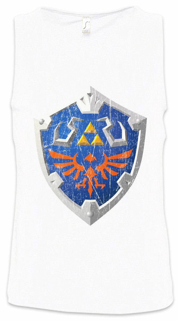 Tanktop Hylian Shield Ärmelloses T-Shirt Zelda Game Gamer PC Gaming Triforce