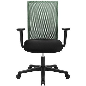 TOPSTAR Bürostuhl 1 Bürostuhl FREE POINT mit Armlehne - grün/schwarz