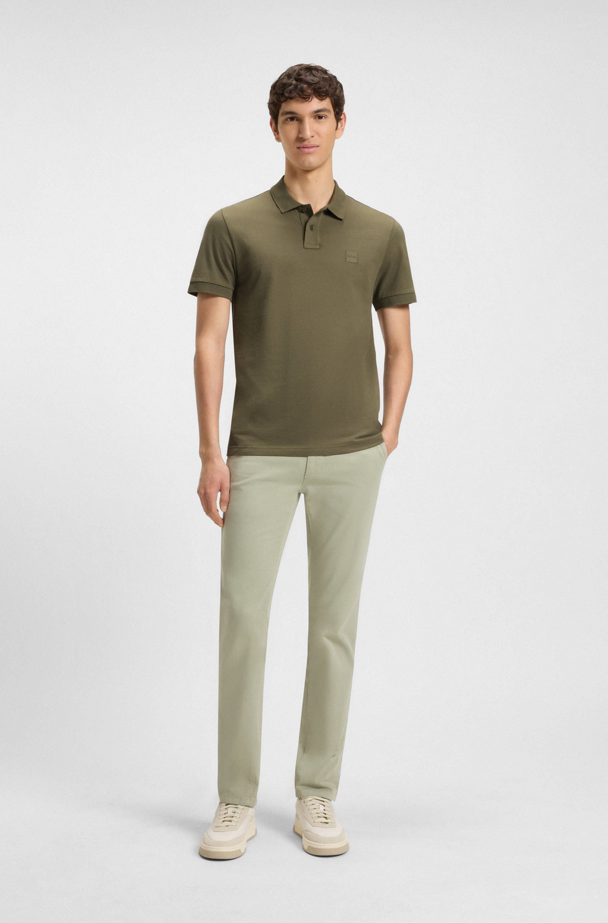 BOSS ORANGE Poloshirt Passenger mit Polokragen