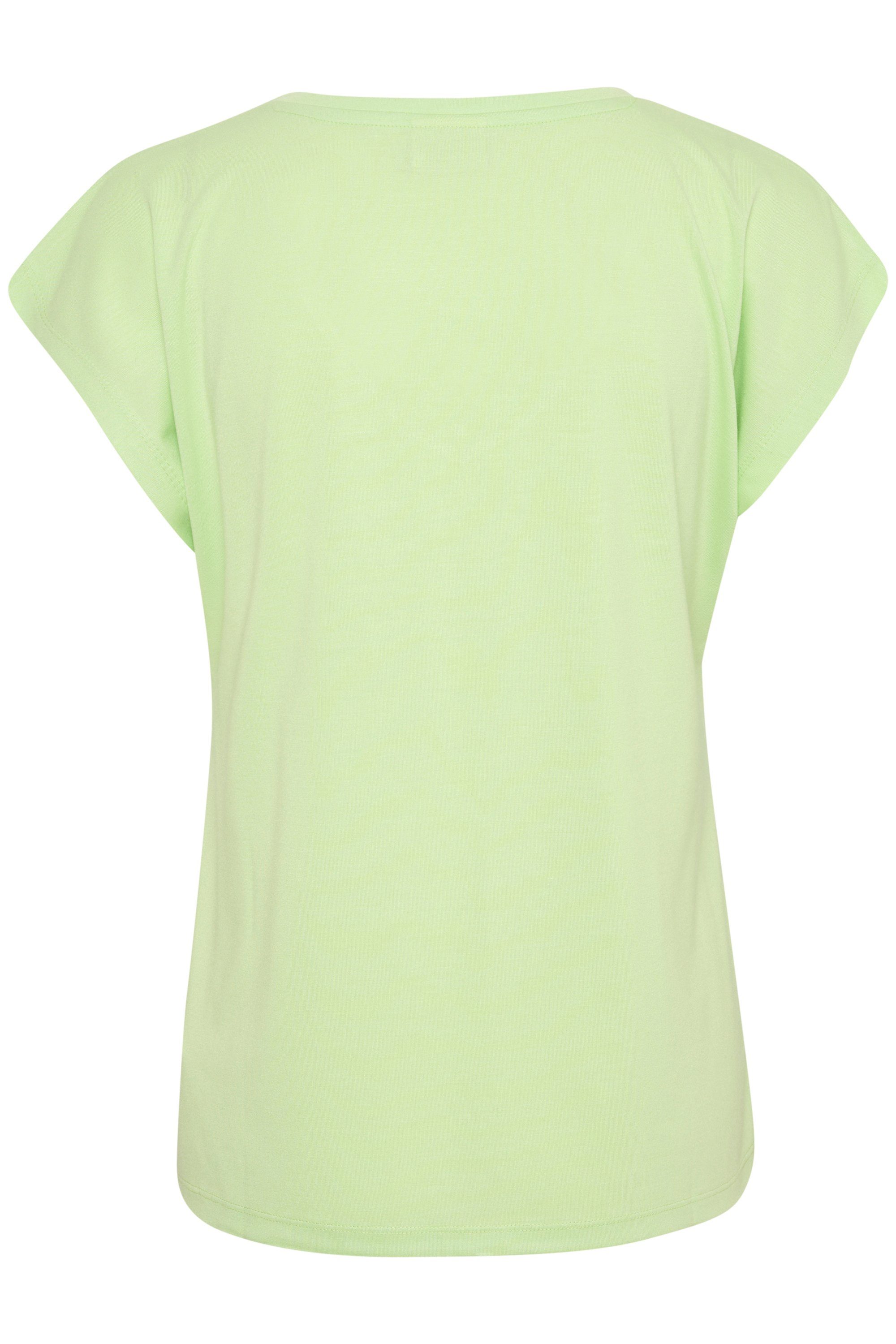 Paradise T-Shirt SS T-shirt KAlise Green KAFFE