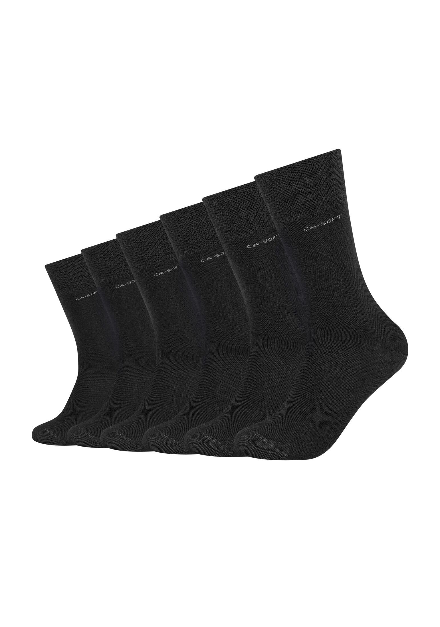 Camano Socken Socken Druckstellen: Zehennähte weiche Pack, 6er Keine handgekettelte