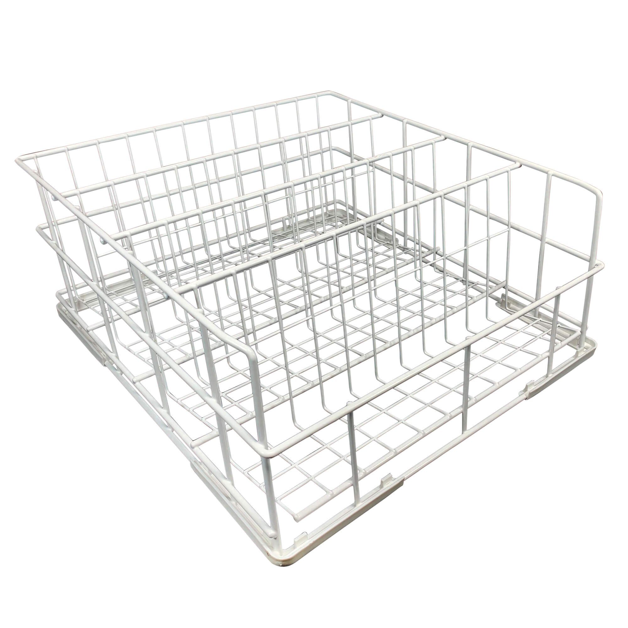 Morleos Geschirrspüleinsatz Gläserspülkorb Drahtgitterkorb 400x400 mm 4 Reihen