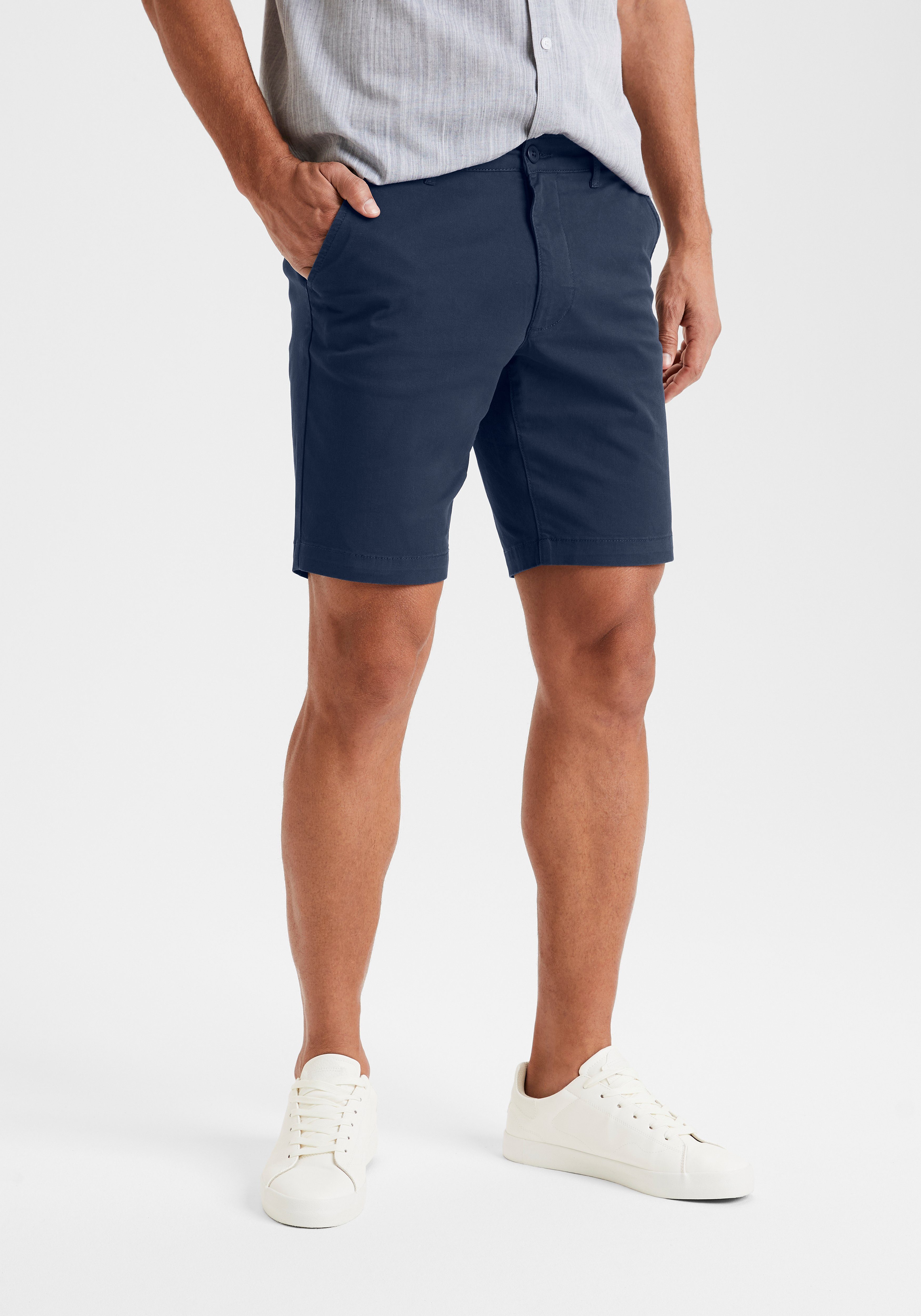 H.I.S Chinoshorts regular-fit Shorts aus elastischer Baumwoll-Qualität – Bild 3 von 5