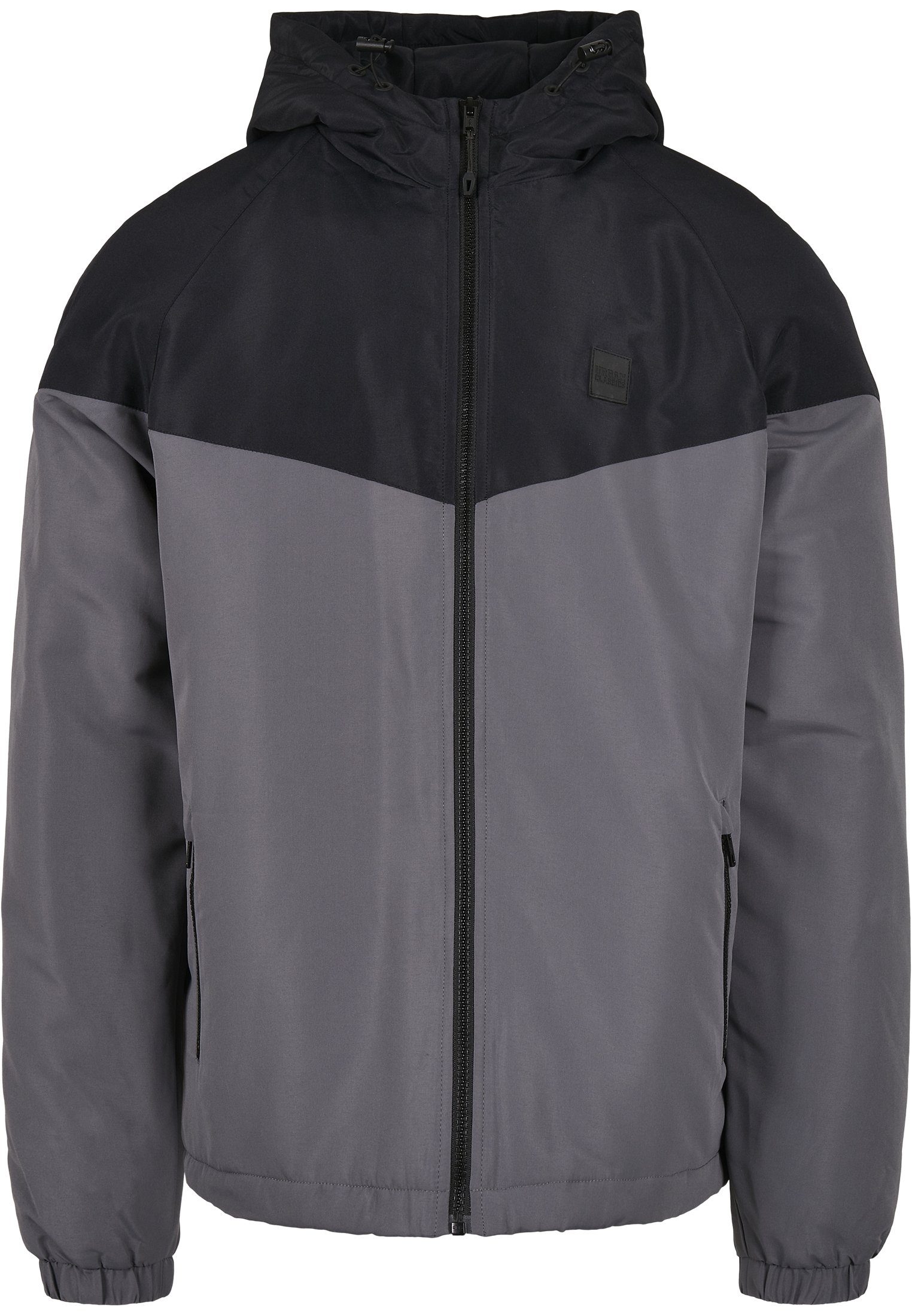 URBAN CLASSICS Allwetterjacke Urban Classics Herren 2-Tone Padded Windrunner (1-St)