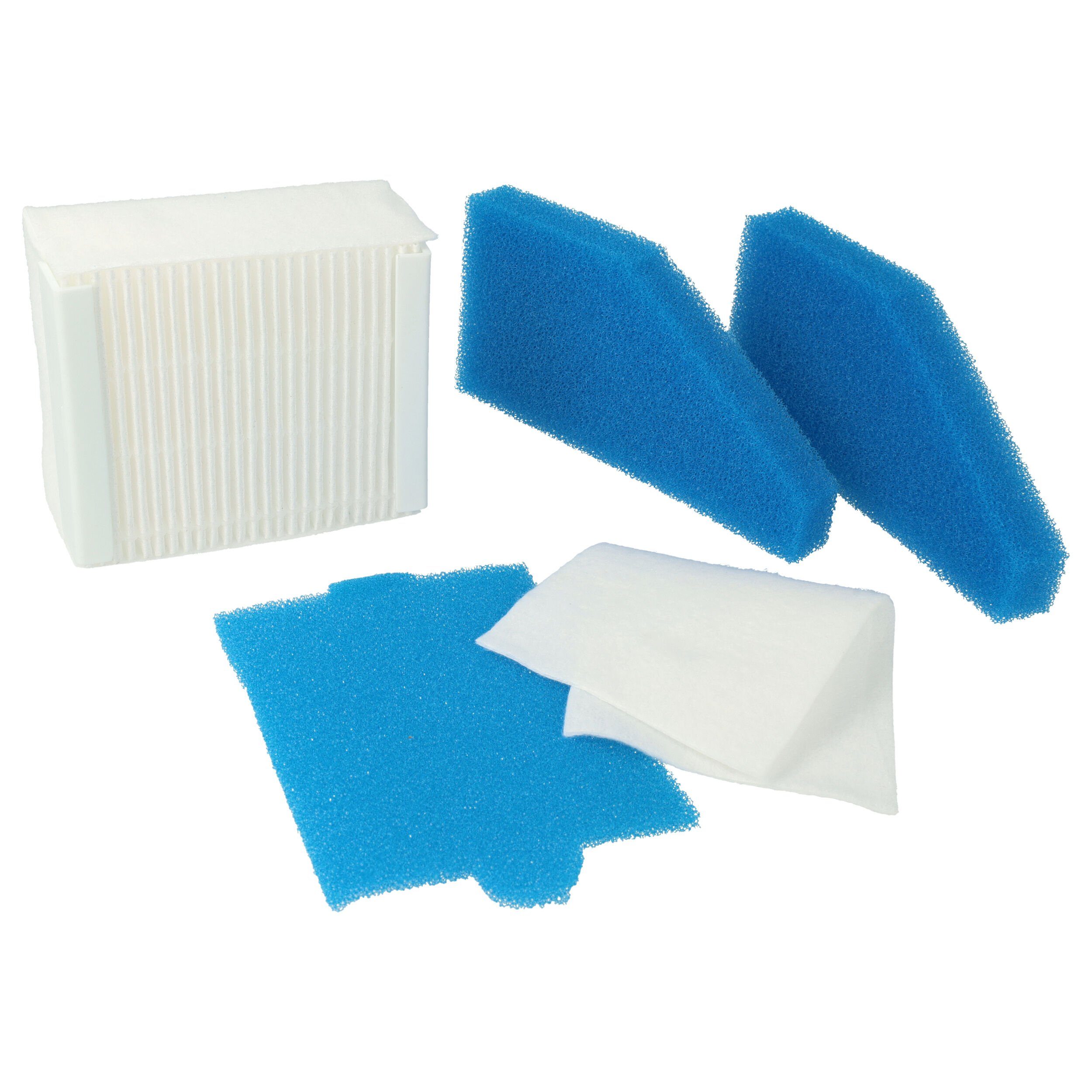 vhbw Filter-Set passend für Thomas Aqua+ Anti Allergy, Aqua+ Multi Clean X10  Parquet