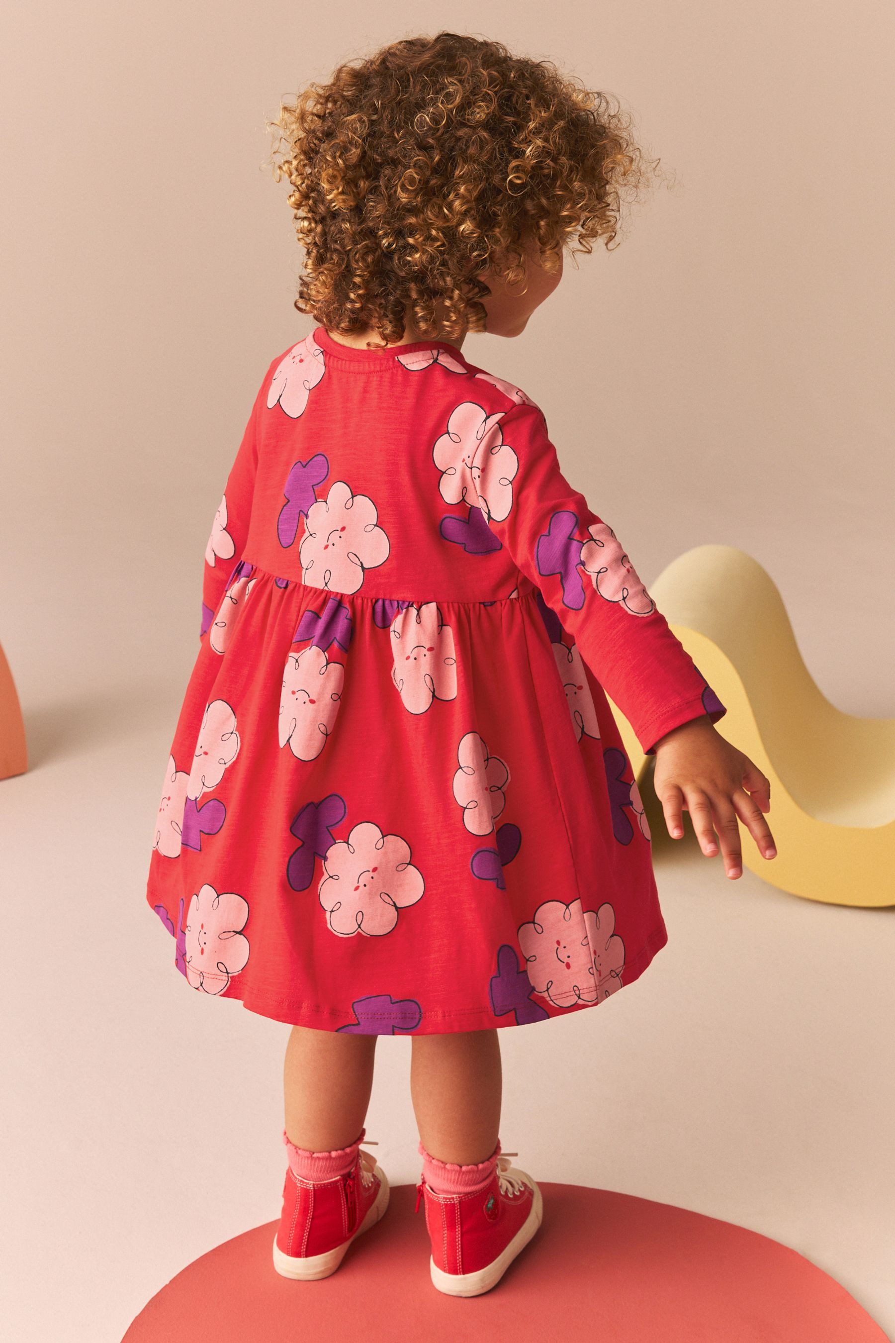 Next Jerseykleid Langärmeliges Jerseykleid (1-tlg) günstig online kaufen