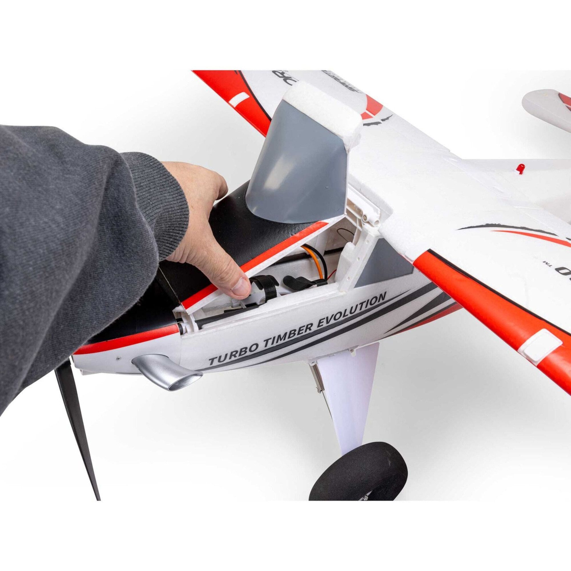 E-flite RC-Flugzeug E-flite Turbo Timber Evolution 1.5m BNF Basic mit Floats RC Flugzeug
