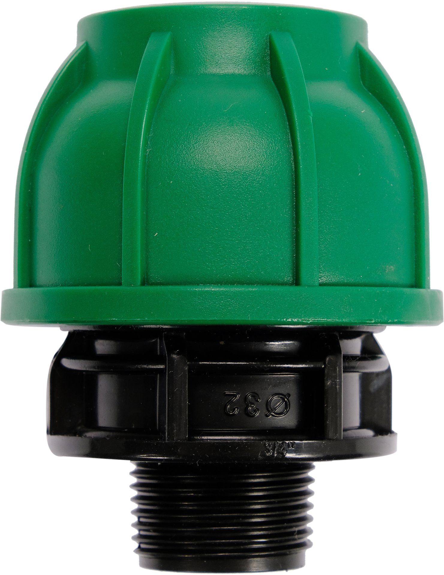 TRIZERATOP Schlauchkupplung PP-Klemmverbinder Außengewinde 32 mm x 3/4", (PP-Klemmverbinder Außengewinde 32 mm x 3/4), Qualität