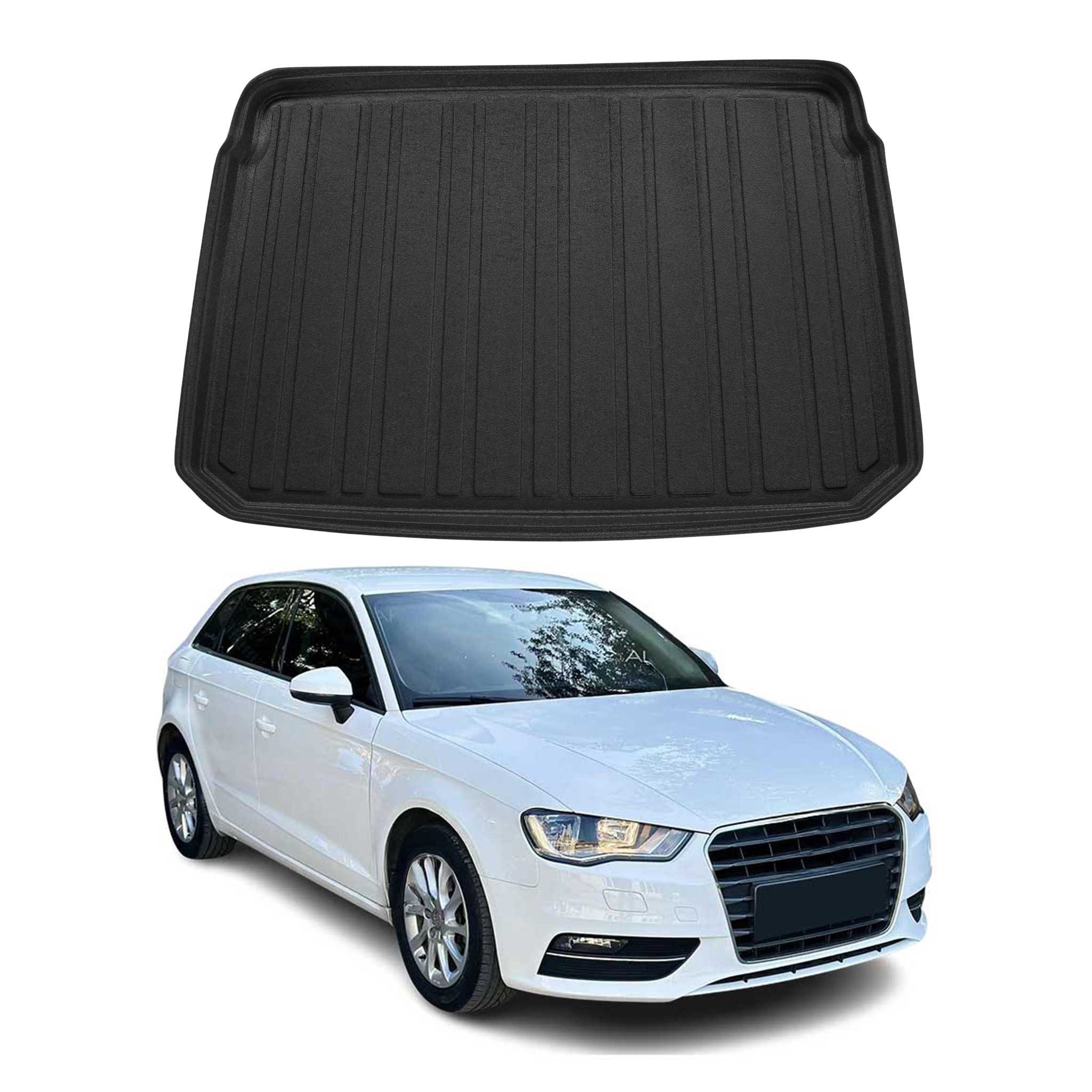 Kofferraummatte Kofferraumwanne für Audi A3 8V Sportback 2012-2020 Gummi TPE