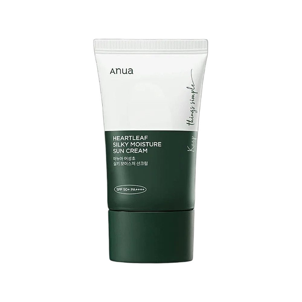 Anua Sonnenschutzcreme Anua Heartleaf Silky Moisture Sun Cream SPF 50+ PA++++