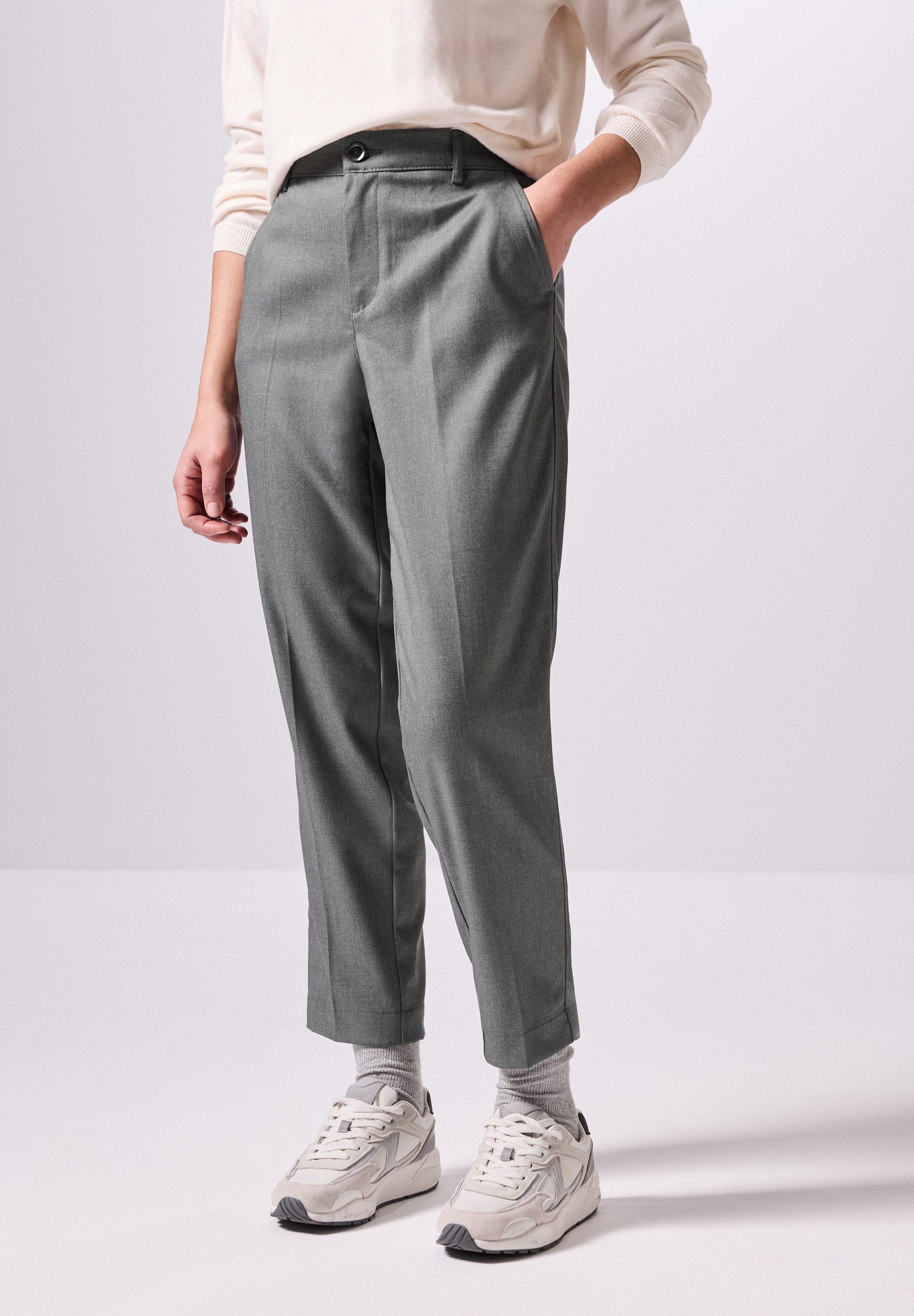 STREET ONE STUDIO Chinohose High Waist günstig online kaufen