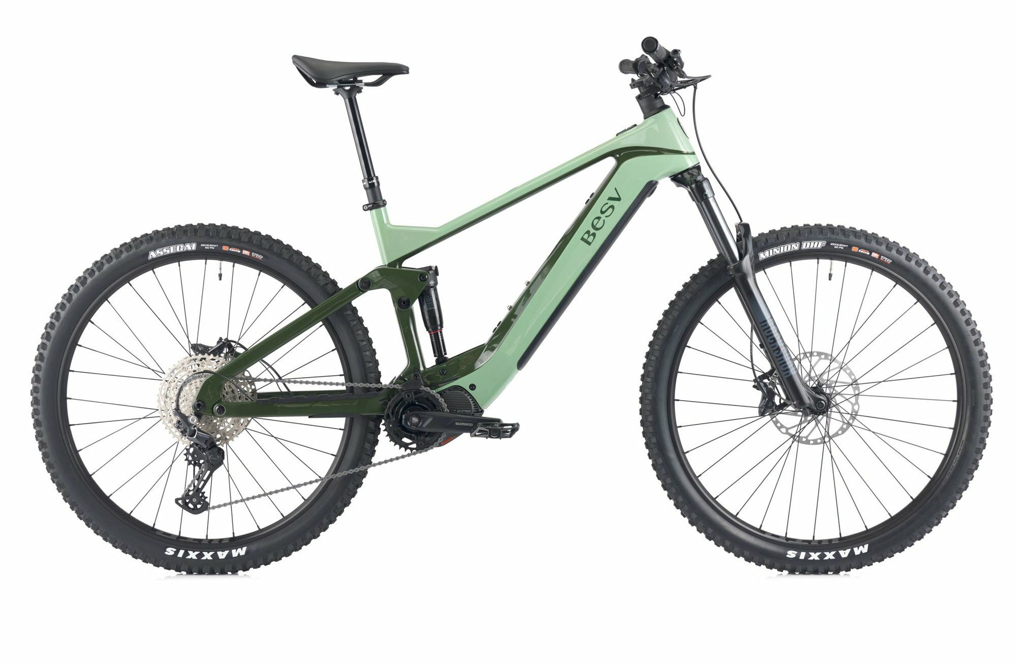 BESV E-Bike E-Mountainbike, 12 Gang Shimano SHIMANO M6100 Schaltwerk