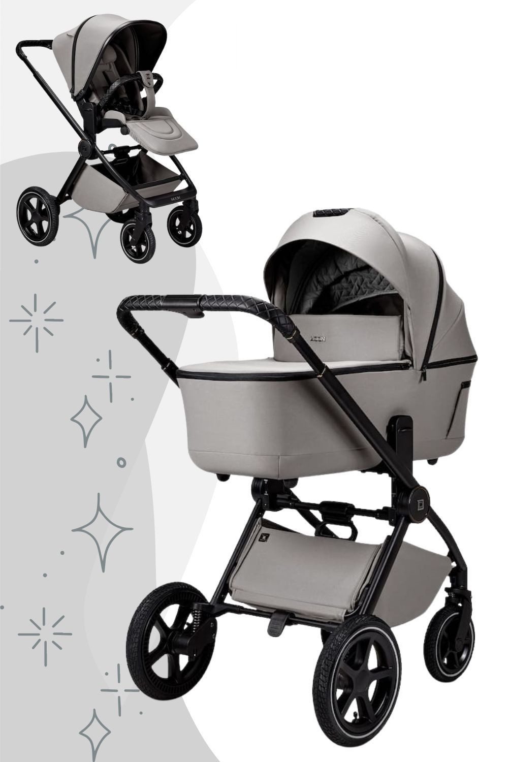 Moon Kombi-Kinderwagen Gio 2.0 Kinderwagen / Kombikinderwagen