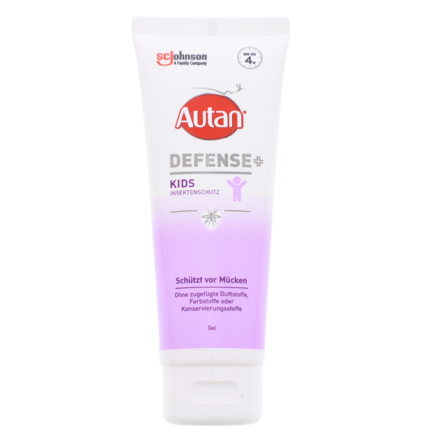 Autan Akku-Zerkleinerer Autan Defense+ Kids Gel unparfümiertes Insektenschutz zum Schutz vor M
