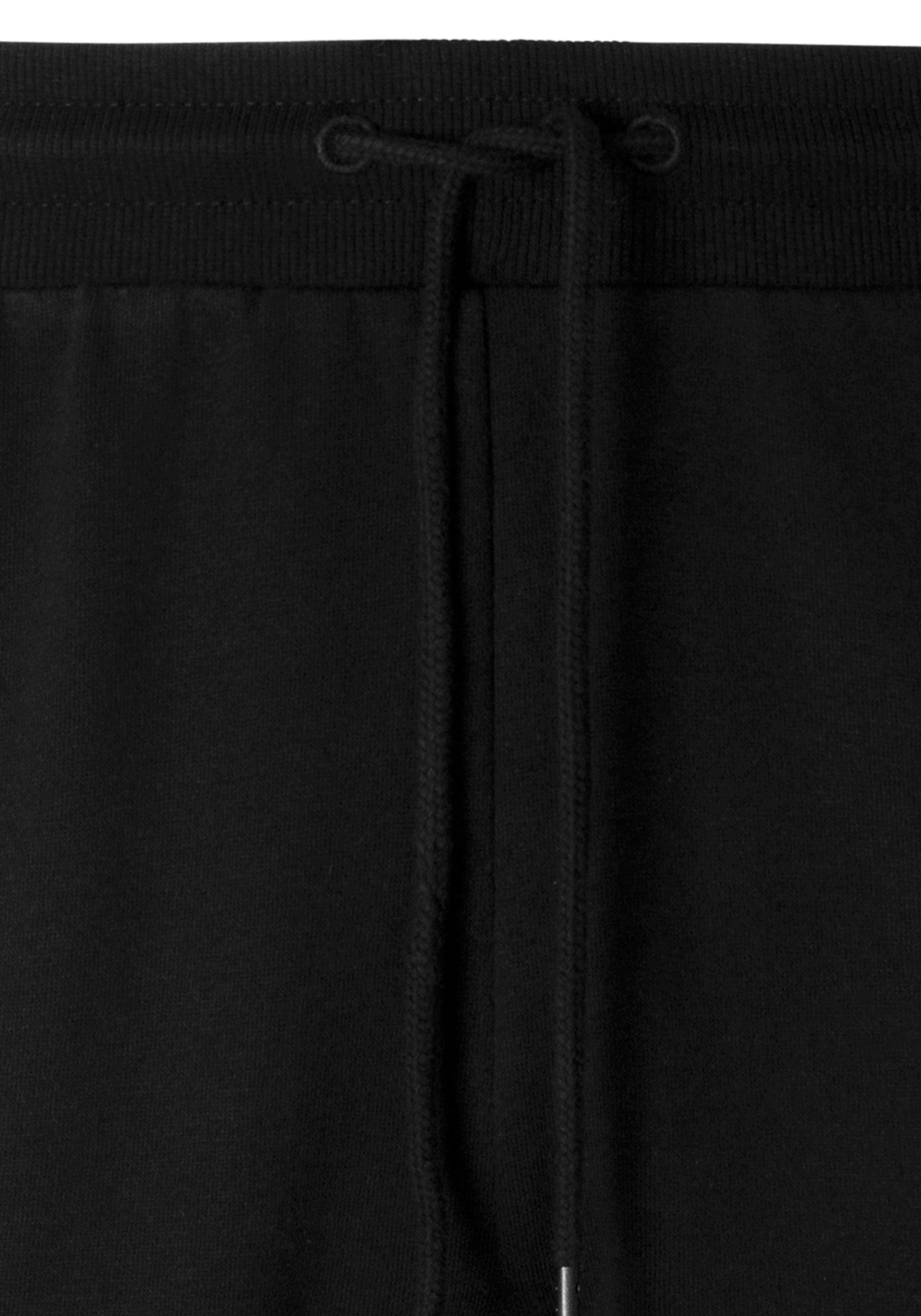 KangaROOS Sweathose Seitentaschen mit aufgesetzten schwarz
