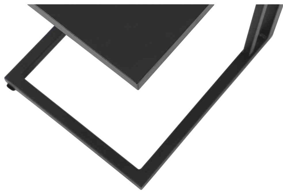 Siena Garden Beistelltisch Ramo (1-St), Beistelltisch, BxTxH: 33,5x40x50 cm, Aluminium matt-anthrazit – Bild 5 von 5