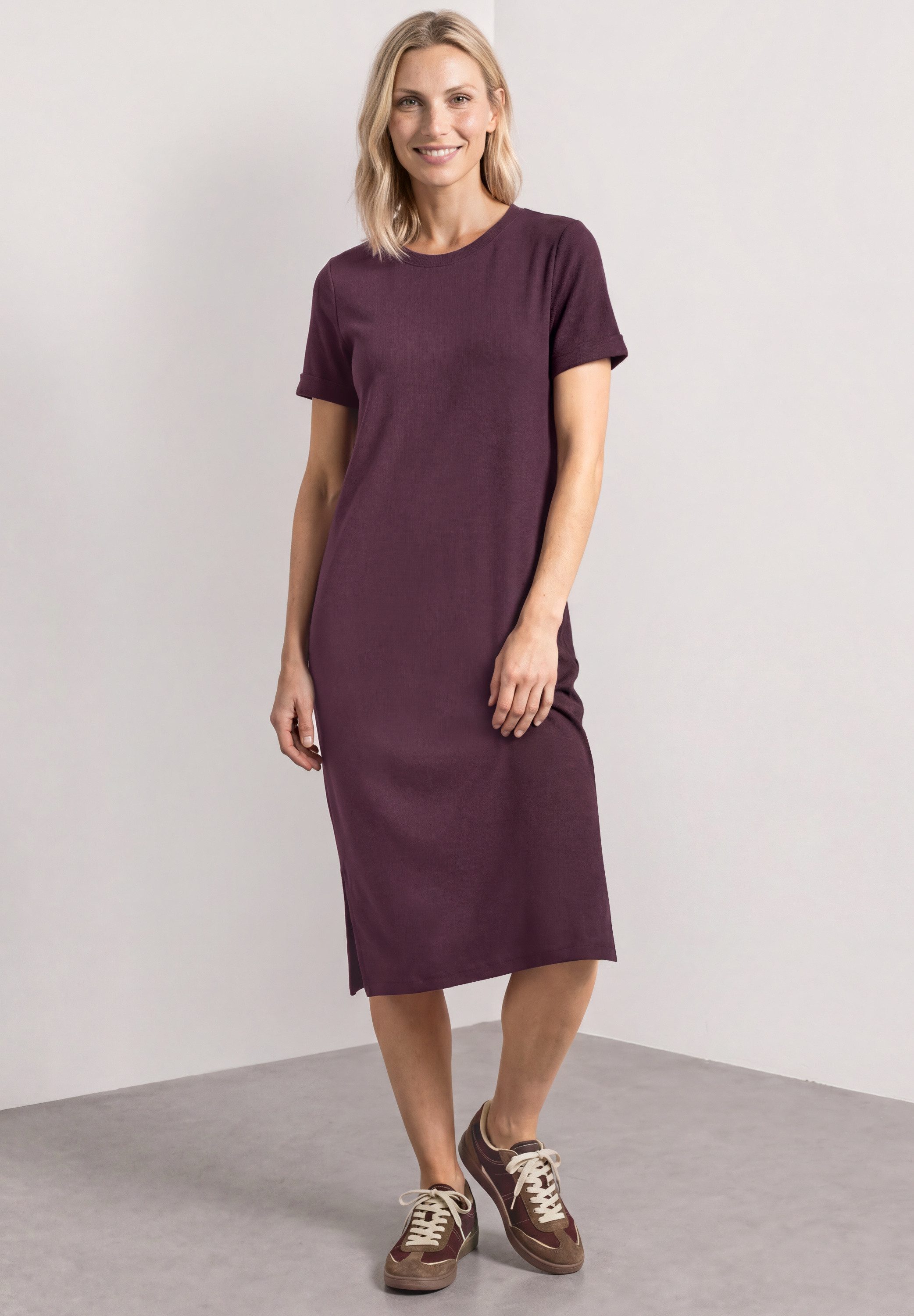 STREET ONE Midikleid im Basic Style