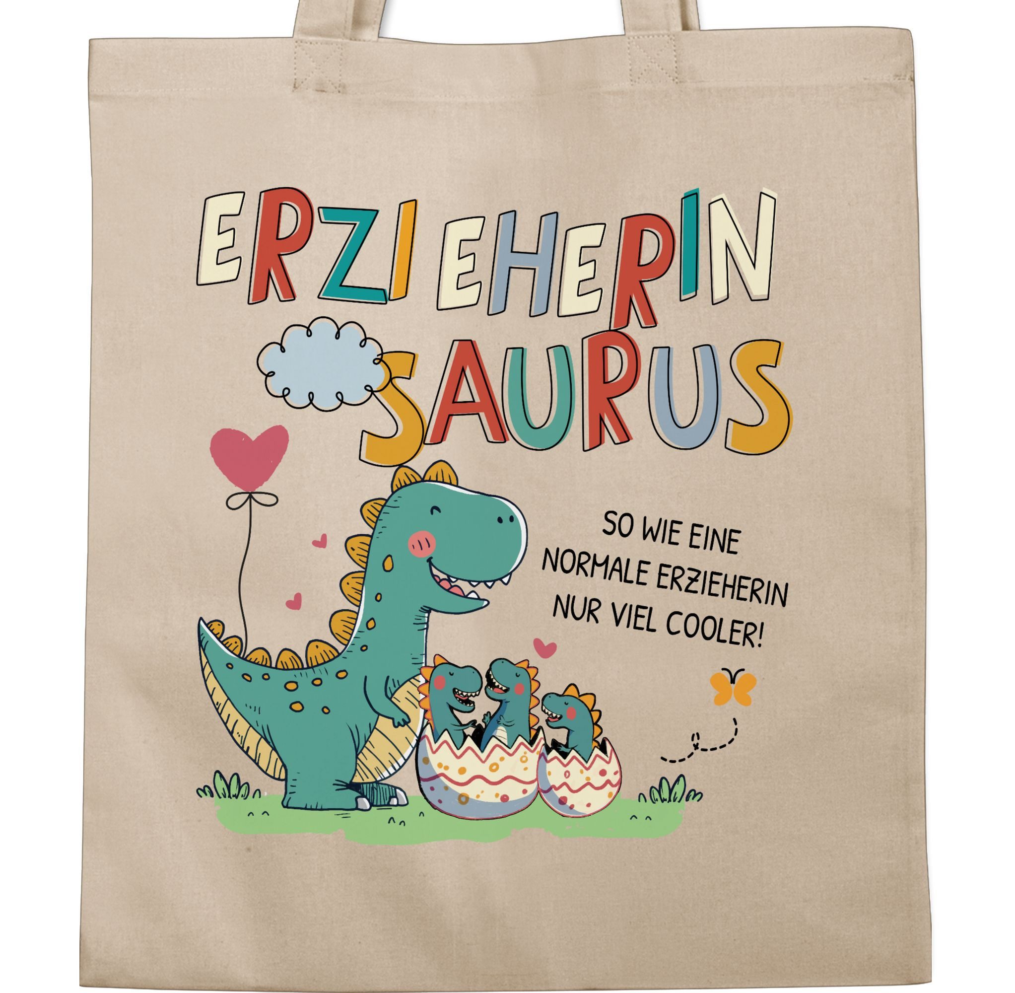 Shirtracer Umhängetasche Erzieherinsaurus - So wie günstig online kaufen