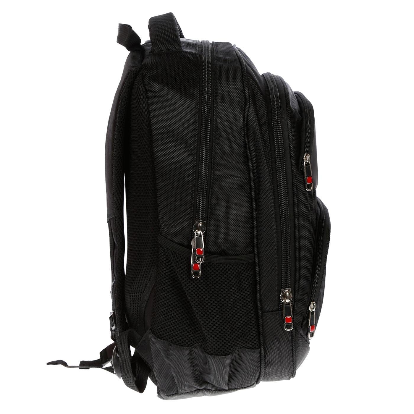 Christian Wippermann Rucksack City Rucksack Schule Arbeit & Freizeit Bag DINA 4 (1 tlg), Outdoor Schulrucksack Sport – Bild 3 von 5