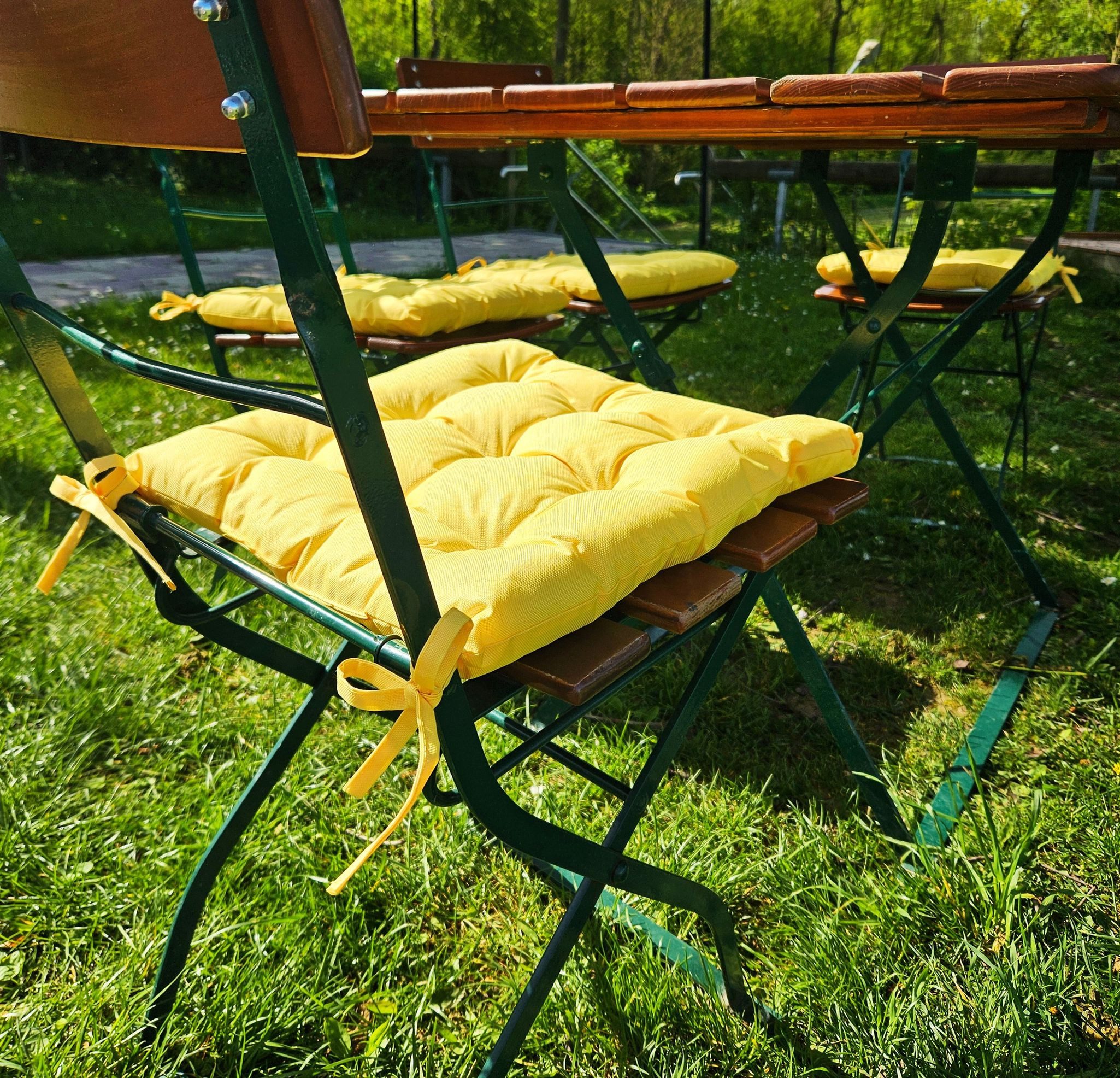 JACK Stuhlkissen JACK Outdoor 38x38cm Sitzkissen Lounge Kissen Sitzkissen Wasserfest, mit Lotus Effekt, robust, strapazierfähig, für Innen & Außen