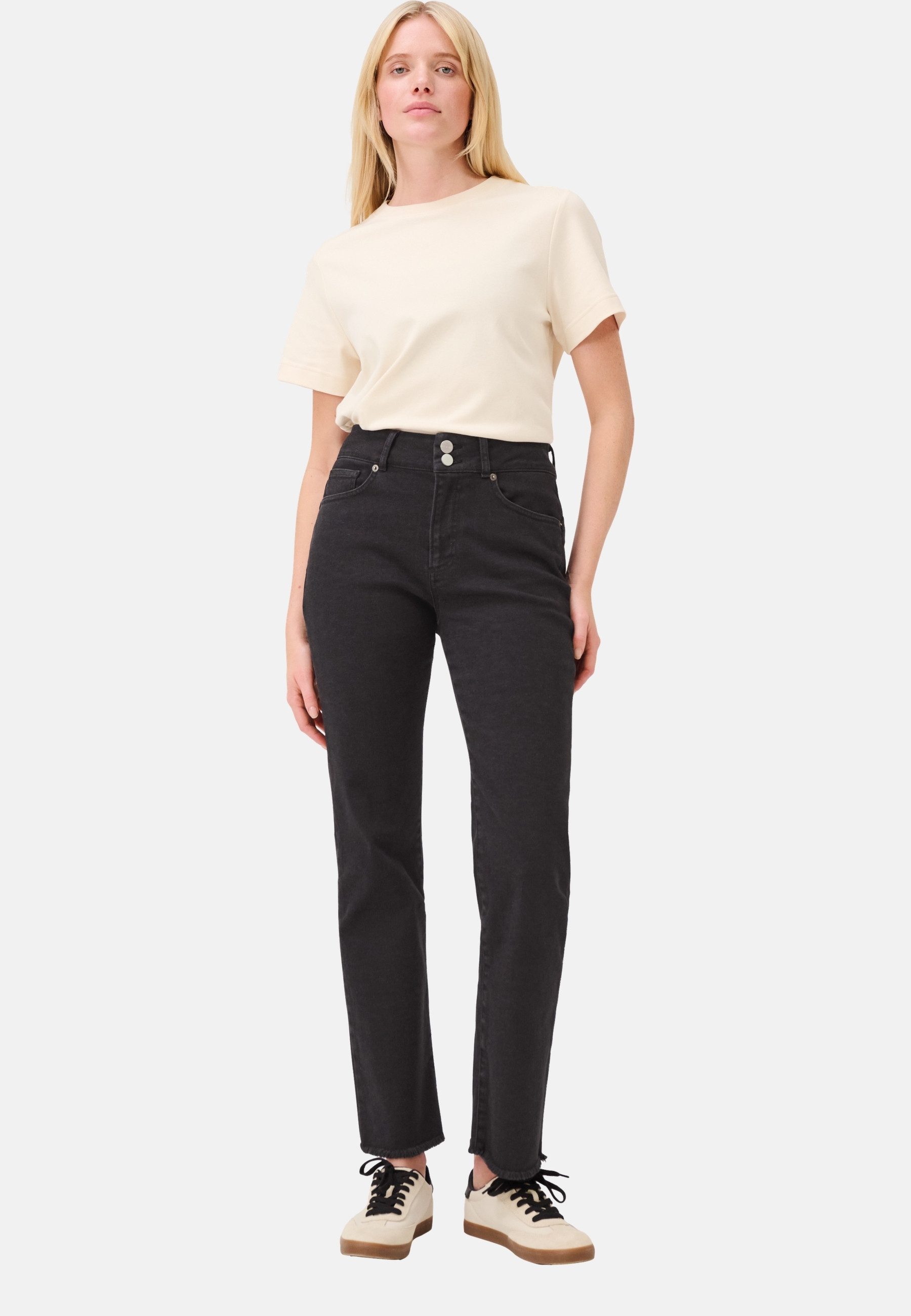 ITEM m6 Straight-Jeans Straight High Rise Denim