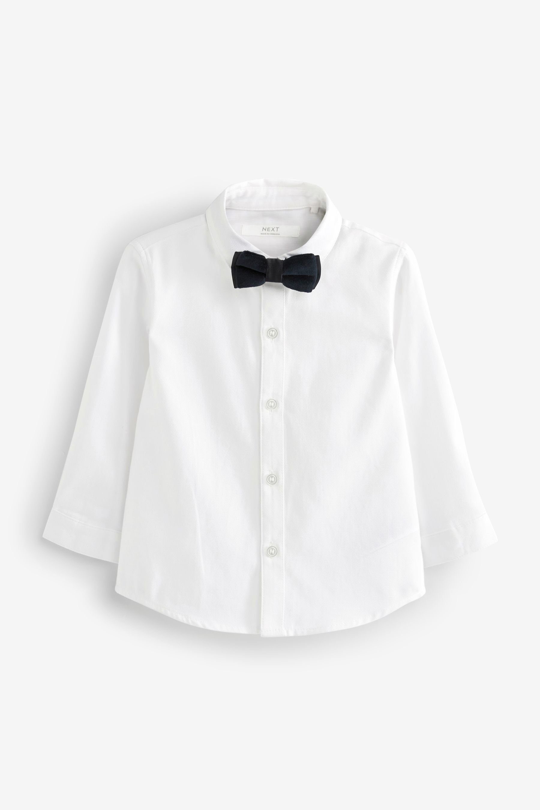 Next Kinderanzug Blazer, Hemd, Hose und Fliege im Set (4-tlg)