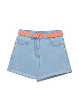 s.Oliver Jeansshorts Jeans-Shorts / Loose Fit / High Rise / Wide Leg Waschung