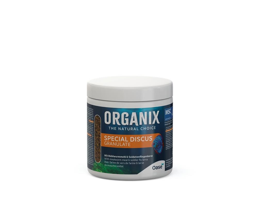 Fisch-Futterspender Oase ORGANIX Discus-Granulatfutter 250 ml
