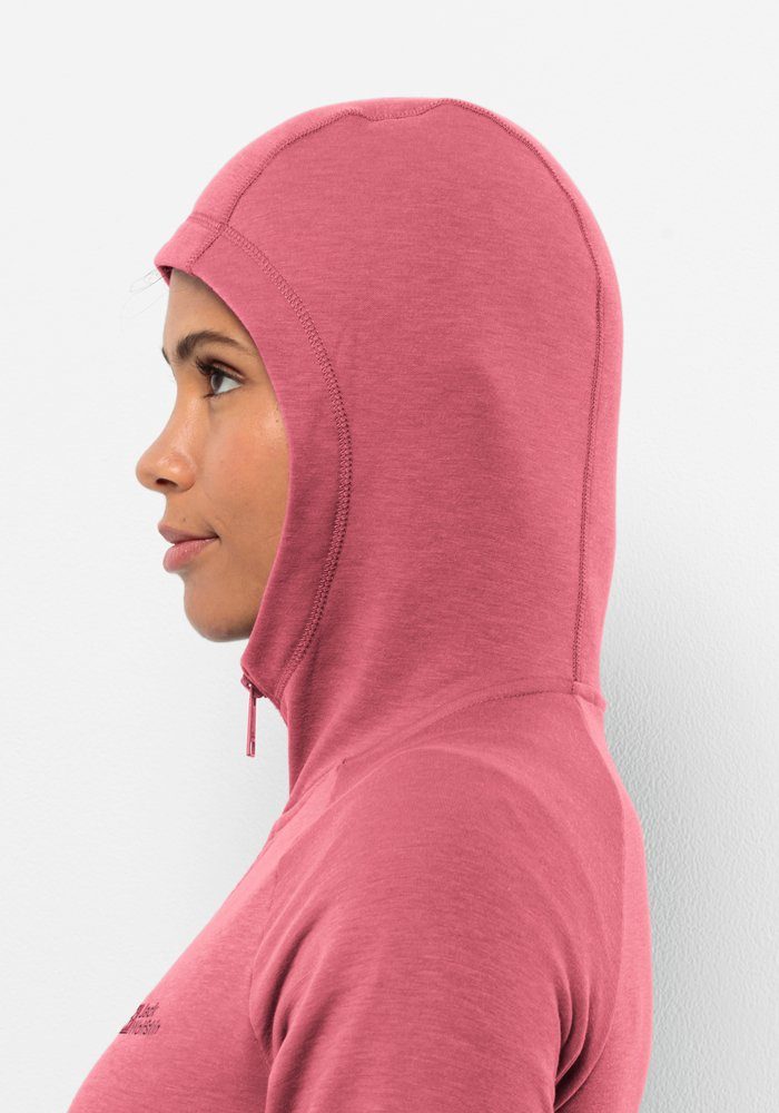 Jack Wolfskin Fleecejacke WALDSEE HOODED JKT W